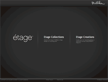 Tablet Screenshot of etage.milliken.com